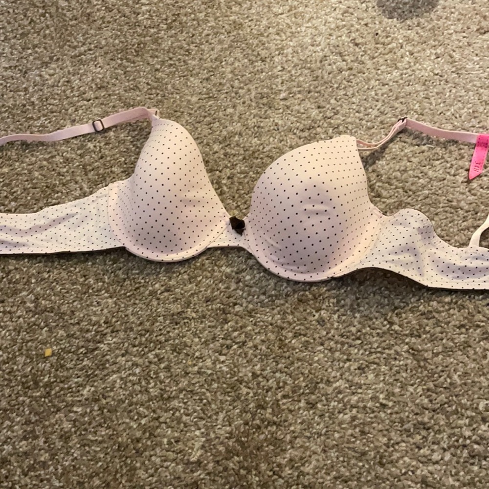 Polka dot bra